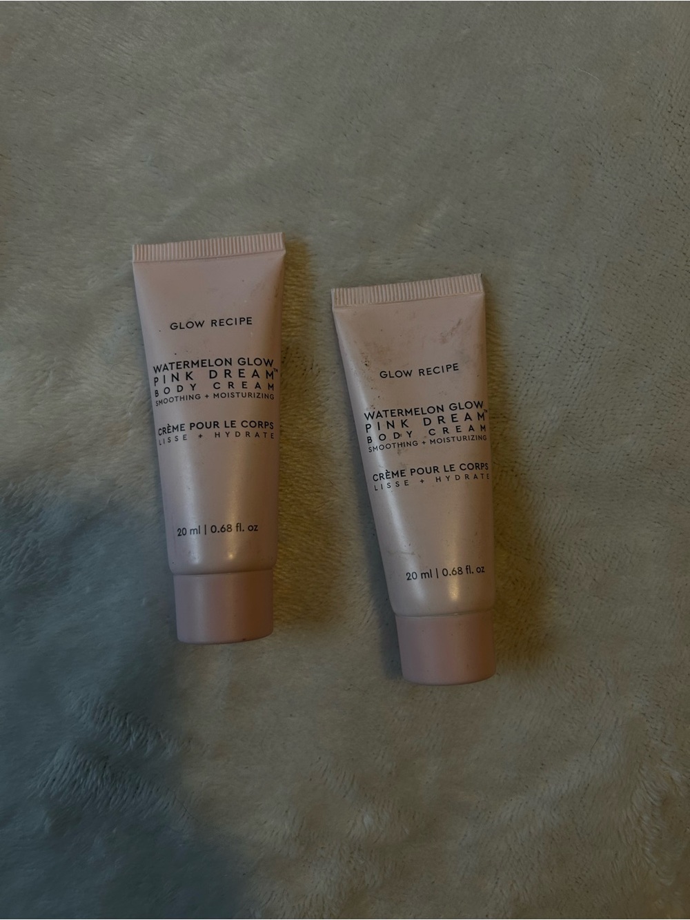 Glow Recipe Pink Body Cream Travel Duo